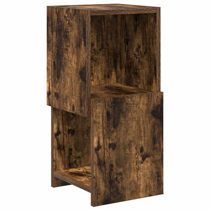 Mobile angolare Rovere fumÃ© 25,5x25x55cm Legno multistrato