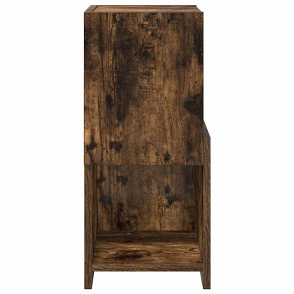 Mobile angolare Rovere fumÃ© 25,5x25x55cm Legno multistrato