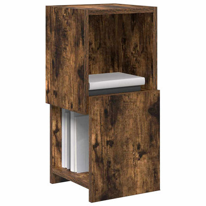 Mobile angolare Rovere fumÃ© 25,5x25x55cm Legno multistrato