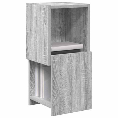 Mobile angolare Grigio Sonoma 25,5x25x55cm Legno multistrato