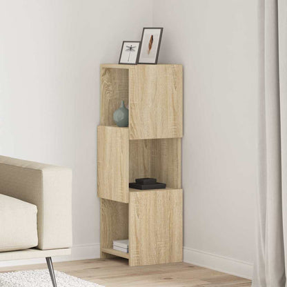 Mobile angolare Rovere Sonoma 30,5x30x95cm Legno multistrato