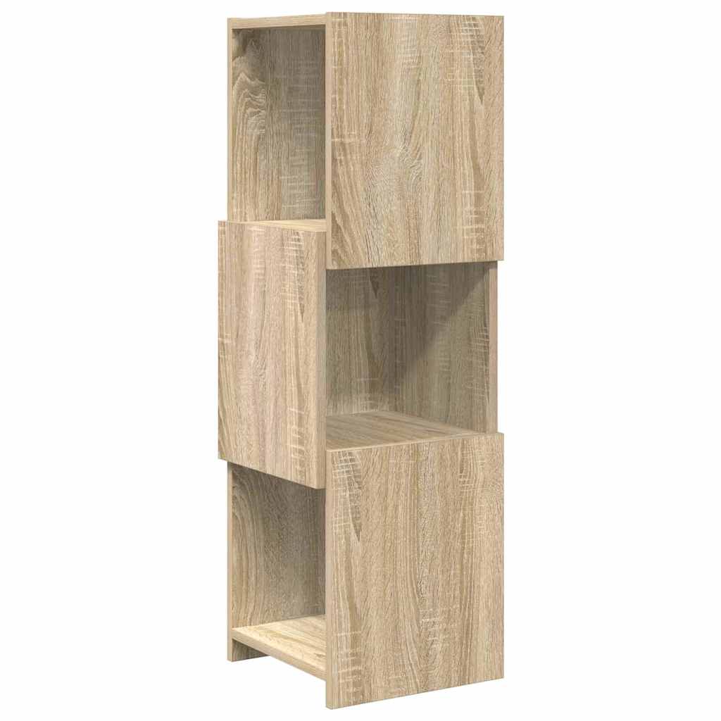 Mobile angolare Rovere Sonoma 30,5x30x95cm Legno multistrato