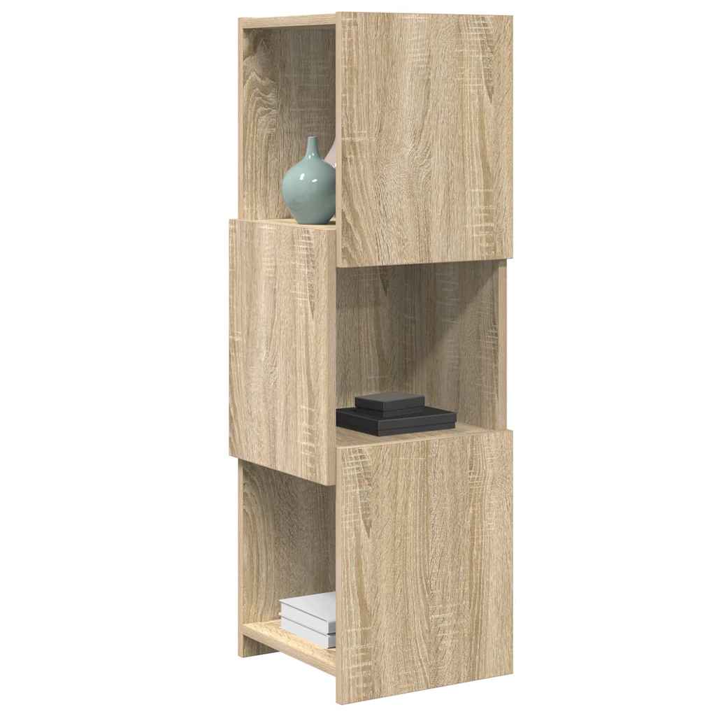 Mobile angolare Rovere Sonoma 30,5x30x95cm Legno multistrato