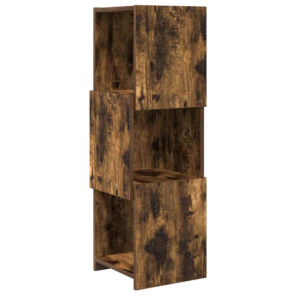 Mobile angolare Rovere fumÃ© 30,5x30x95cm Legno multistrato