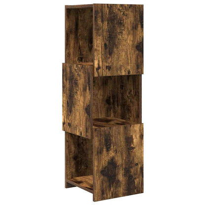 Mobile angolare Rovere fumÃ© 30,5x30x95cm Legno multistrato