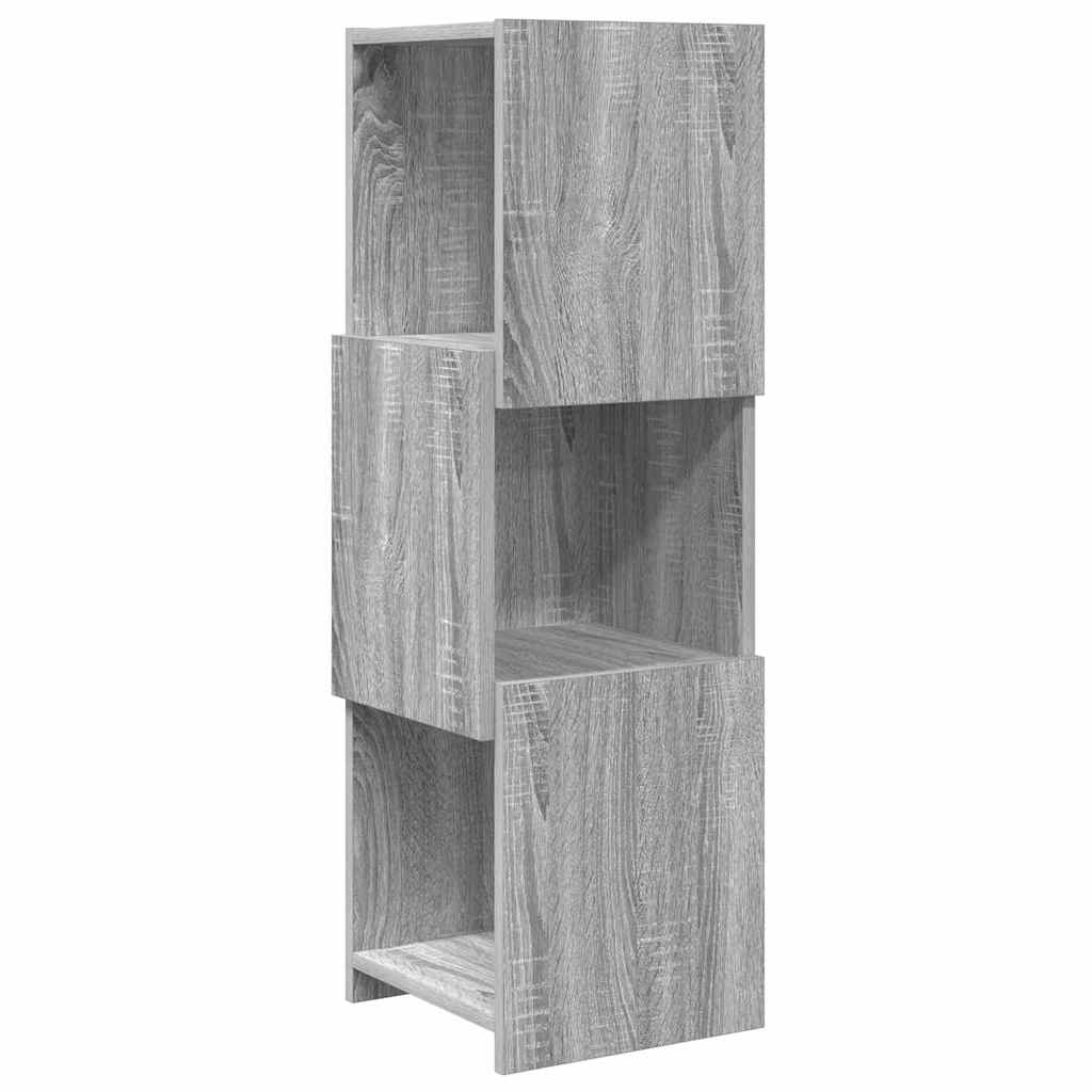 Mobile angolare Grigio Sonoma 30,5x30x95cm Legno multistrato