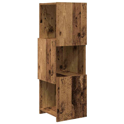 Mobile angolare Legno vecchio 30,5x30x95cm Legno multistrato