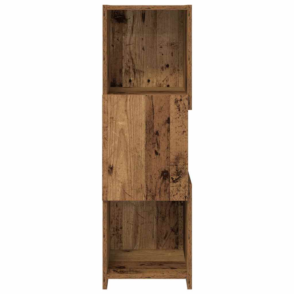 Mobile angolare Legno vecchio 30,5x30x95cm Legno multistrato