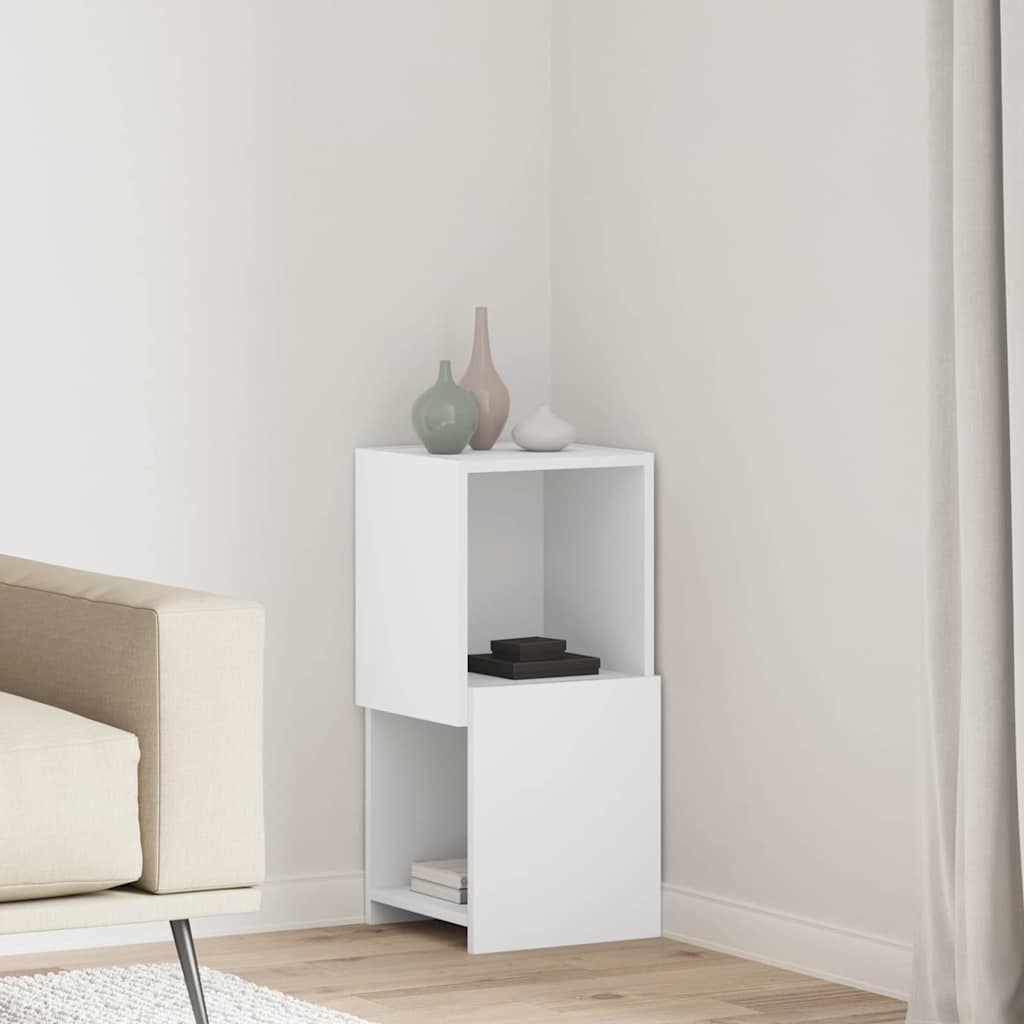 Mobile angolare 30,5x30x65cm Legno multistrato