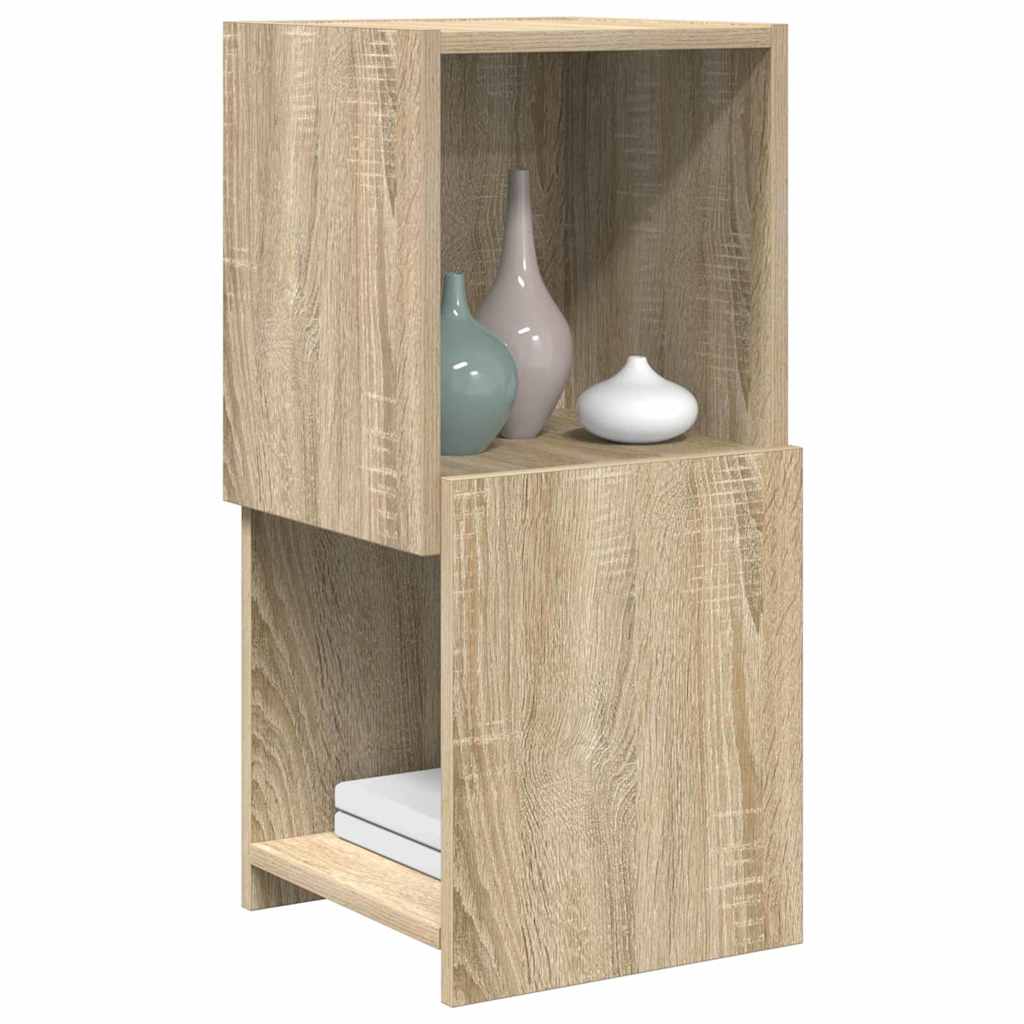 Mobile angolare Rovere Sonoma 30,5x30x65cm Legno multistrato