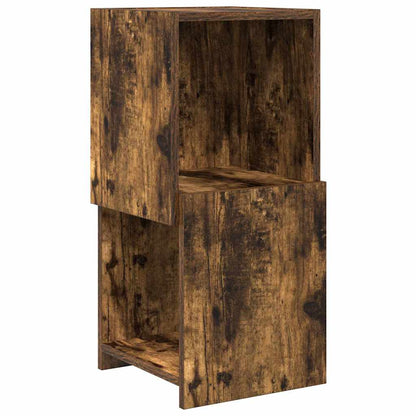 Mobile angolare Rovere fumÃ© 30,5x30x65cm Legno multistrato