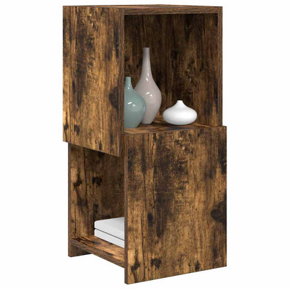 Mobile angolare Rovere fumÃ© 30,5x30x65cm Legno multistrato