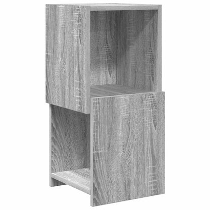 Mobile angolare Grigio Sonoma 30,5x30x65cm Legno multistrato