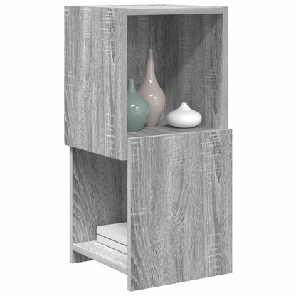 Mobile angolare Grigio Sonoma 30,5x30x65cm Legno multistrato