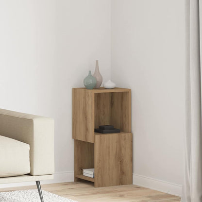 Mobile angolare Rovere artigianale 30,5x30x65cm
