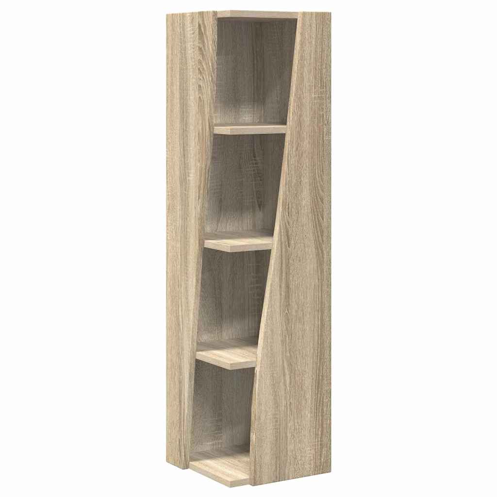 Mobile angolare Rovere Sonoma 27,5x27x102cm Legno multistrato