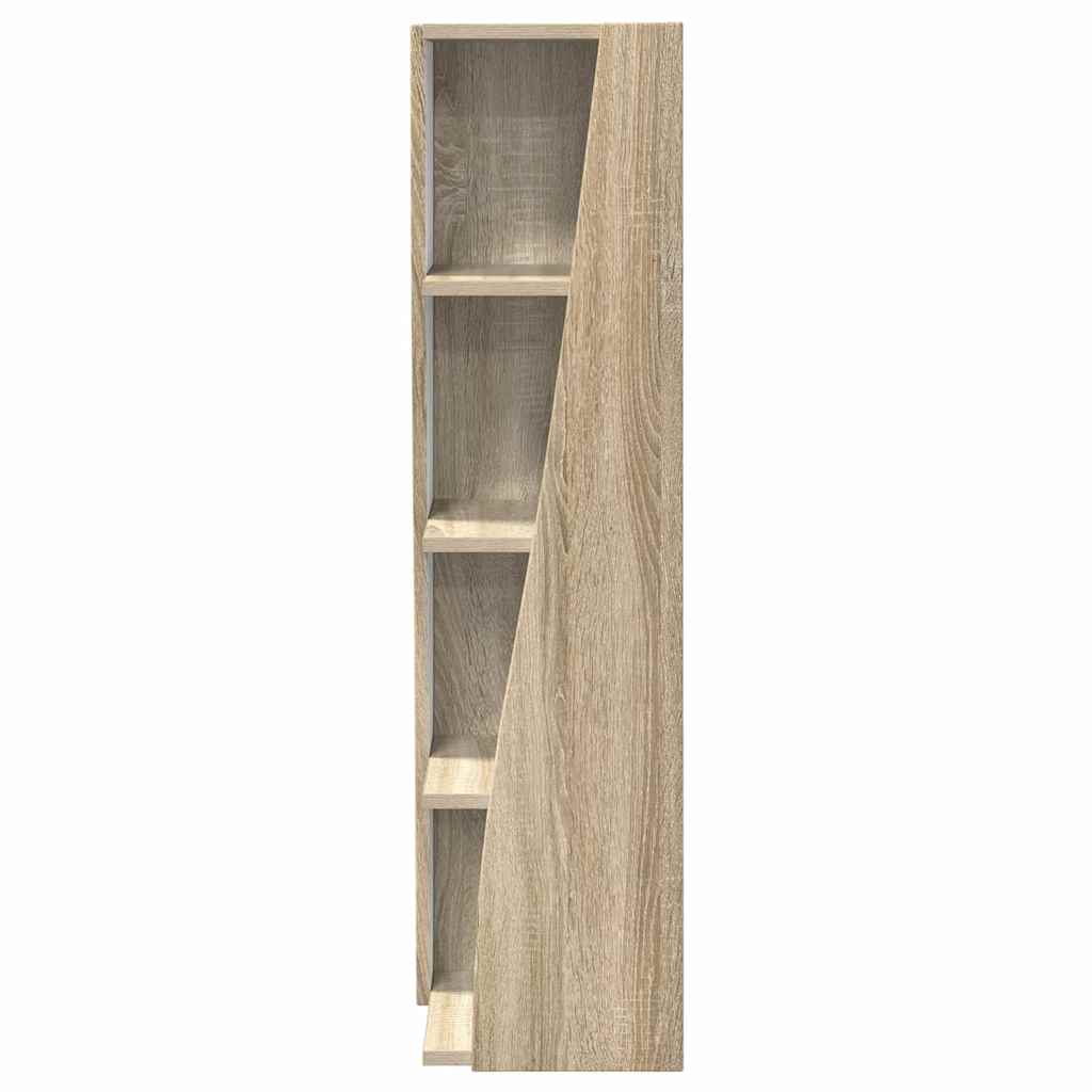 Mobile angolare Rovere Sonoma 27,5x27x102cm Legno multistrato