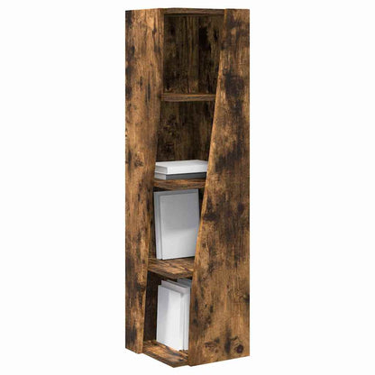 Mobile angolare Rovere fumÃ© 27,5x27x102cm Legno multistrato