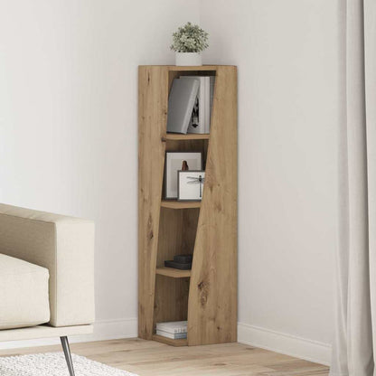 Mobile angolare Rovere artigianale 27,5x27x102cm