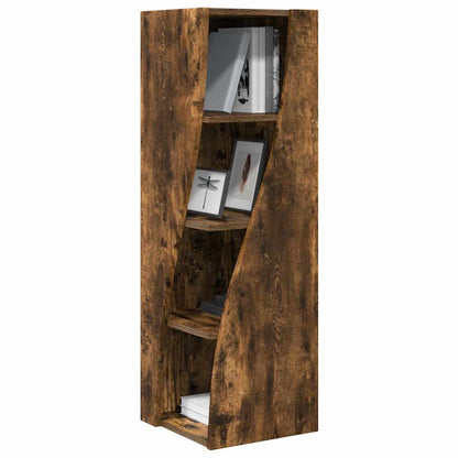 Mobile angolare Rovere fumÃ© 32x32x102cm Legno multistrato