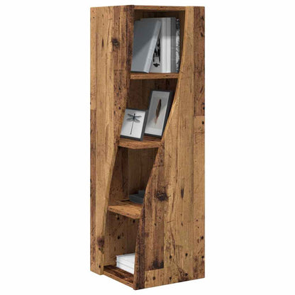 Mobile angolare Legno vecchio 32x32x102cm Legno multistrato