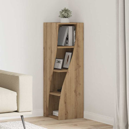 Mobile angolare Rovere artigianale 32x32x102cm