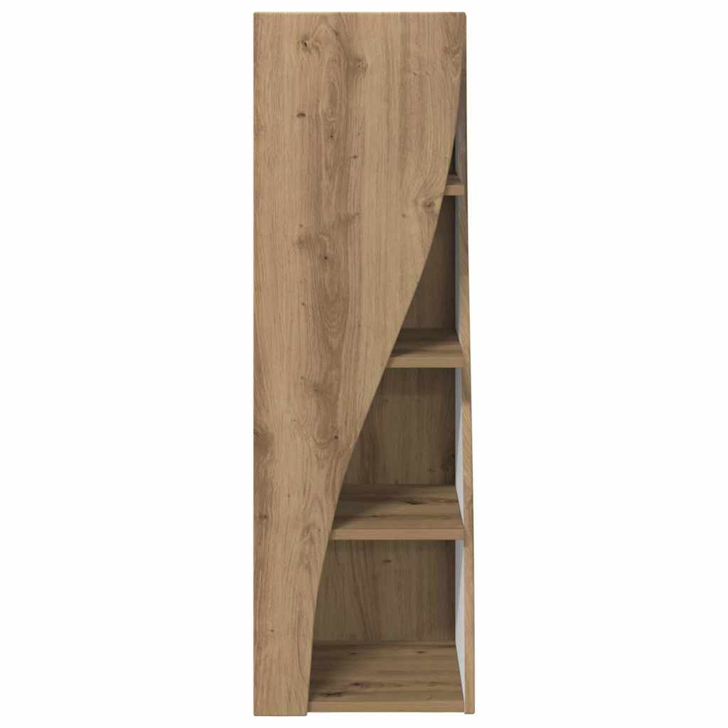 Mobile angolare Rovere artigianale 32x32x102cm