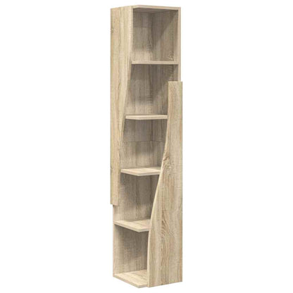 Mobile angolare Rovere Sonoma 27,5x27x140cm Legno multistrato