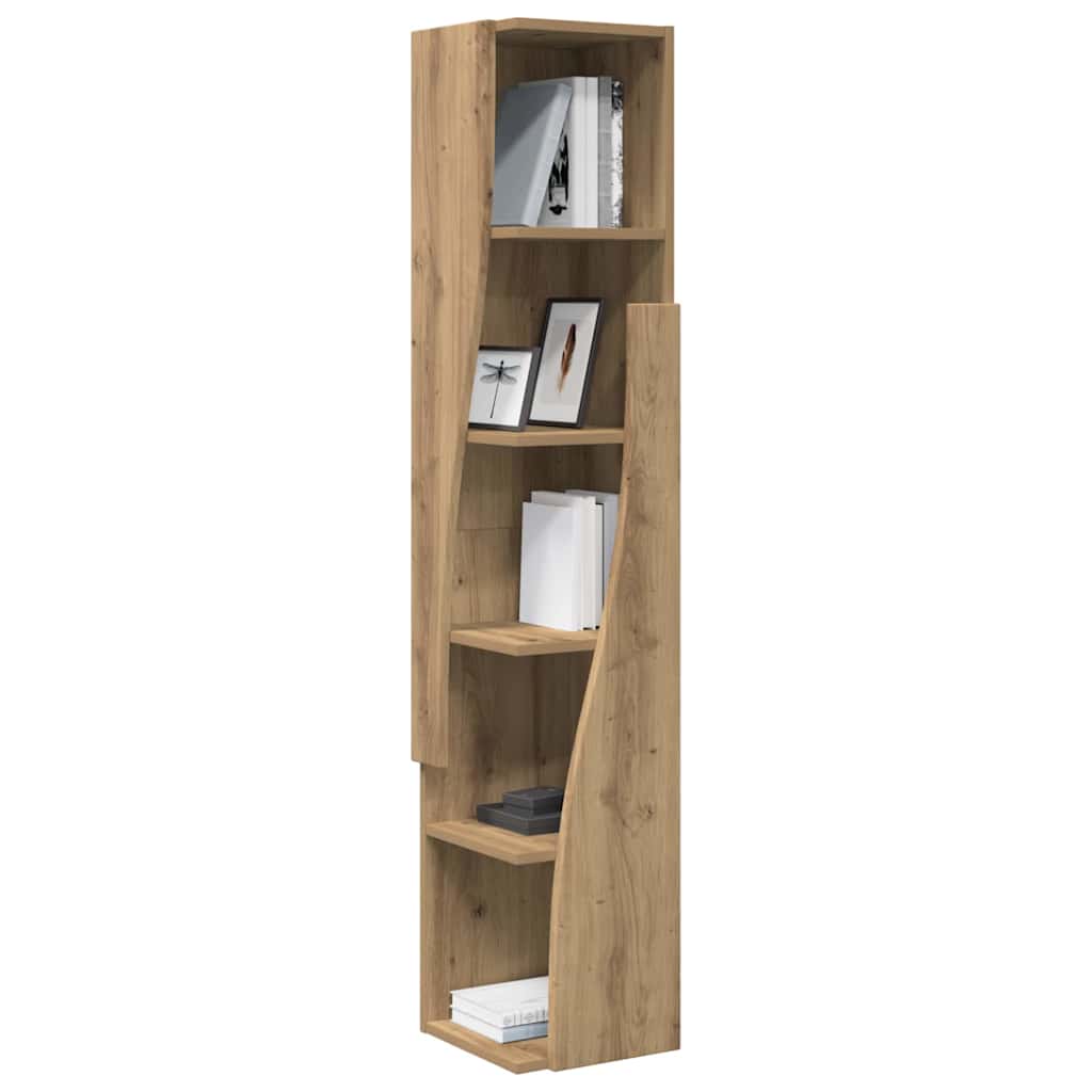 Mobile angolare Rovere artigianale 27,5x27x140cm