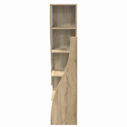 Mobile angolare Rovere Sonoma 32x32x140cm Legno multistrato