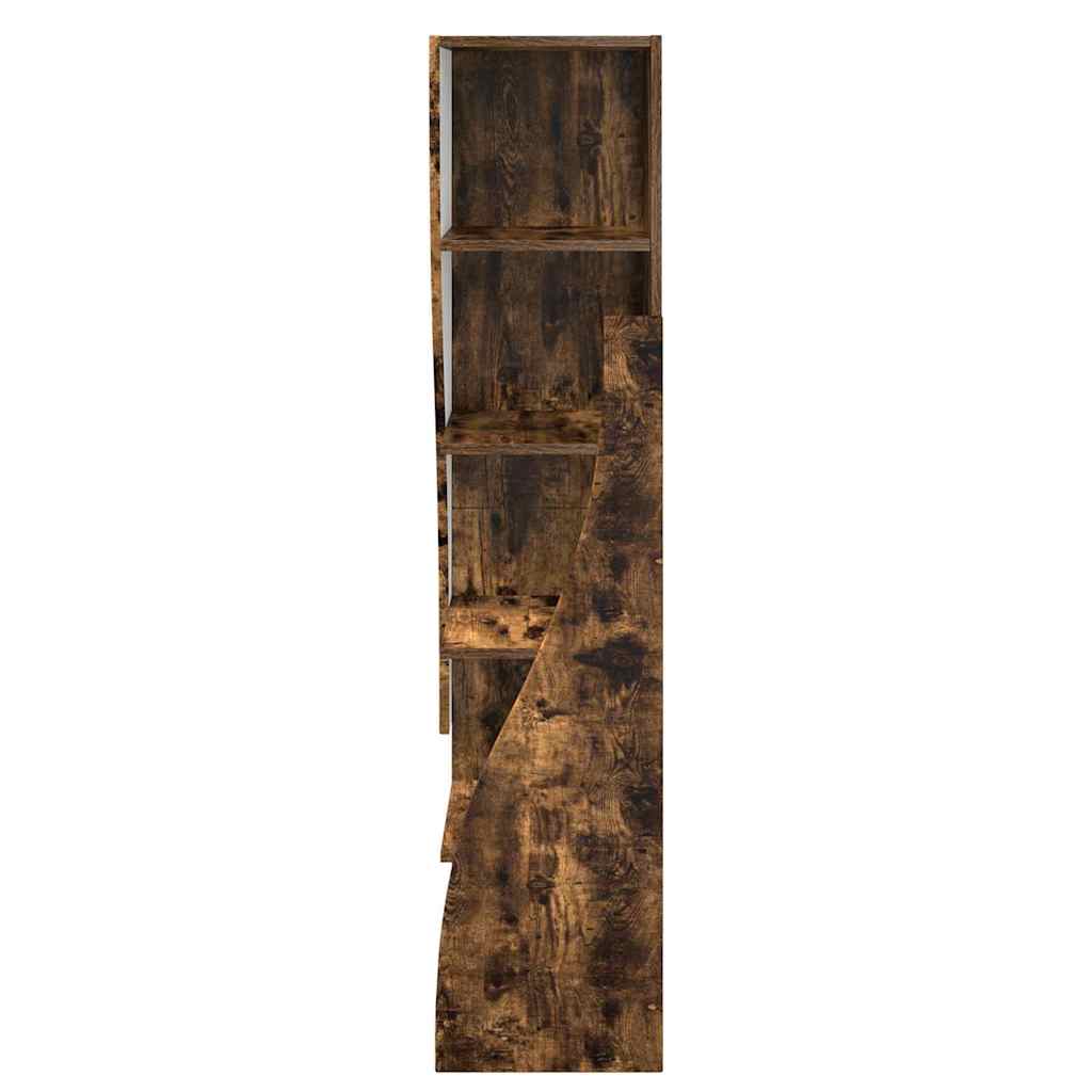 Mobile angolare Rovere fumé 32x32x140cm Legno multistrato