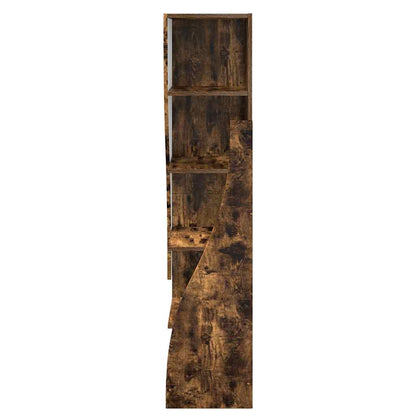 Mobile angolare Rovere fumé 32x32x140cm Legno multistrato
