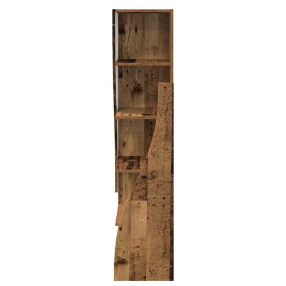 Mobile angolare Legno vecchio 32x32x140cm Legno multistrato