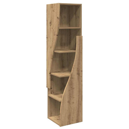 Mobile angolare Rovere artigianale 32x32x140cm