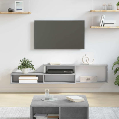 SupportoperTVaparete 150x25x28,5cm Legno multistrato
