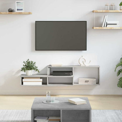 SupportoperTVaparete 120x25x28,5cm Legno multistrato