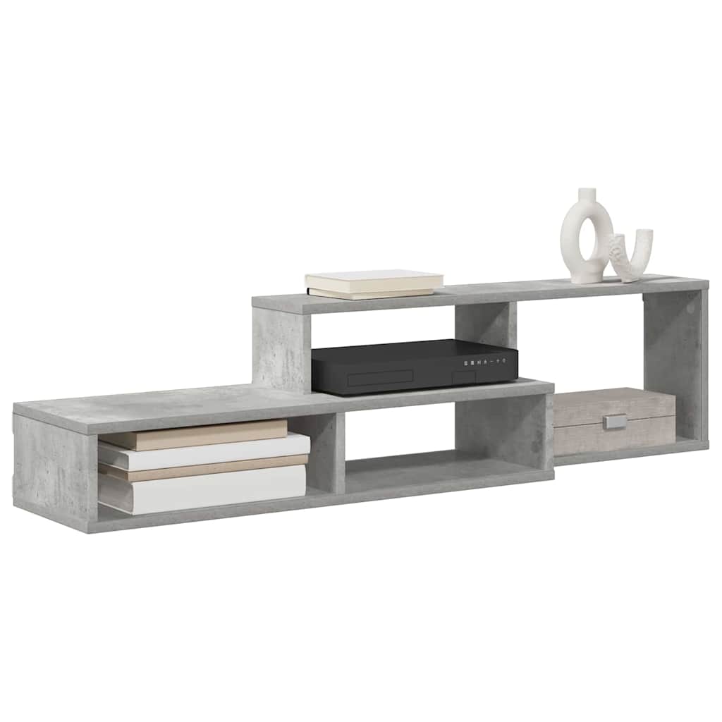 SupportoperTVaparete 120x25x28,5cm Legno multistrato