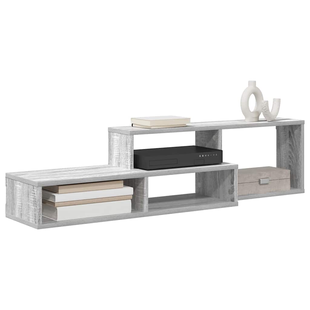 SupportoperTVaparete 120x25x28,5cm Legno multistrato