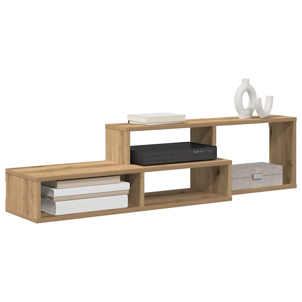 SupportoperTVaparete 120x25x28,5cm Legno multistrato