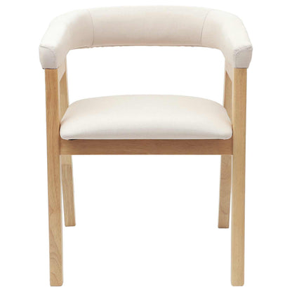 Sedie da pranzo 2 pcs Naturale 54 x 57 x 73 cm