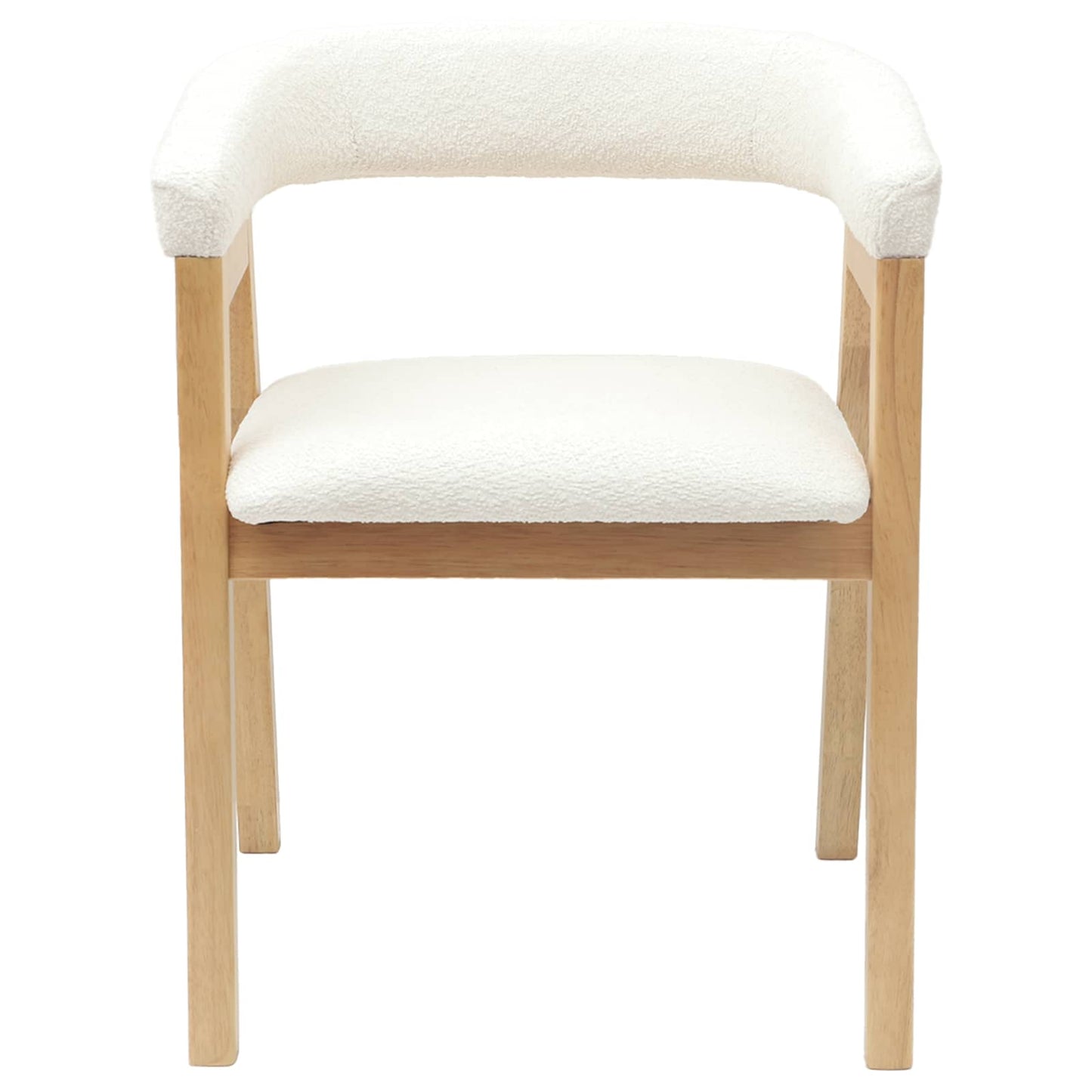 Sedie da pranzo 2 pcs Naturale 54 x 57 x 73 cm