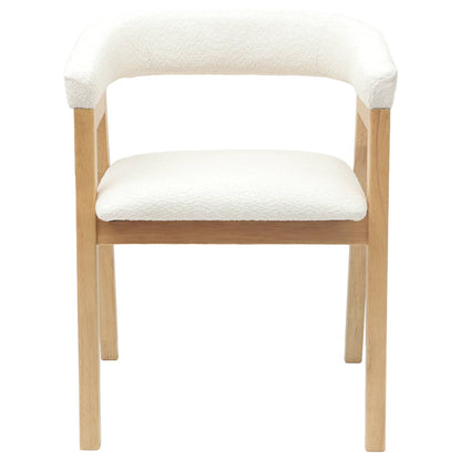 Sedie da pranzo 2 pcs Naturale 54 x 57 x 73 cm