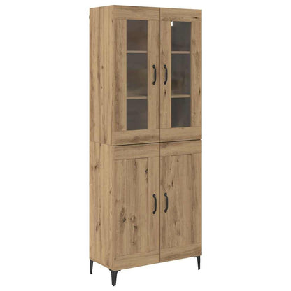 Credenza rovere artigianale 69,5 x 34 x 180 cm