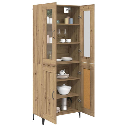 Credenza rovere artigianale 69,5 x 34 x 180 cm