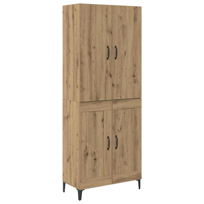 Credenza rovere artigianale 69,5 x 34 x 180 cm