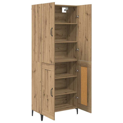 Credenza rovere artigianale 69,5 x 34 x 180 cm