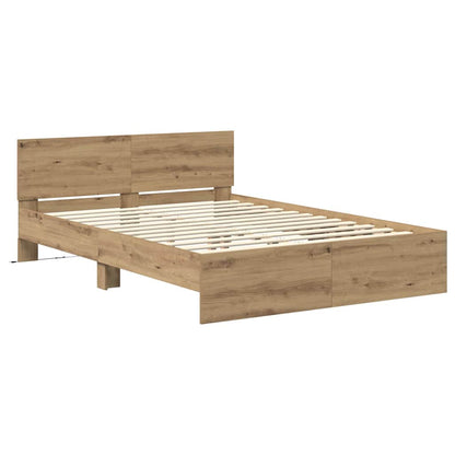Struttura del letto Rovere artigianale 150 x 200 cm