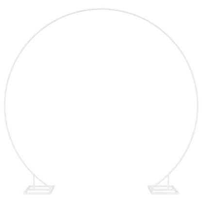 Arco Nuziale Bianco 220 x 45 x 200 cm Acciaio
