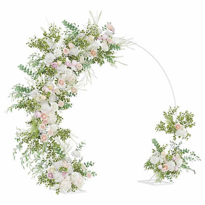 Arco Nuziale Bianco 220 x 45 x 200 cm Acciaio