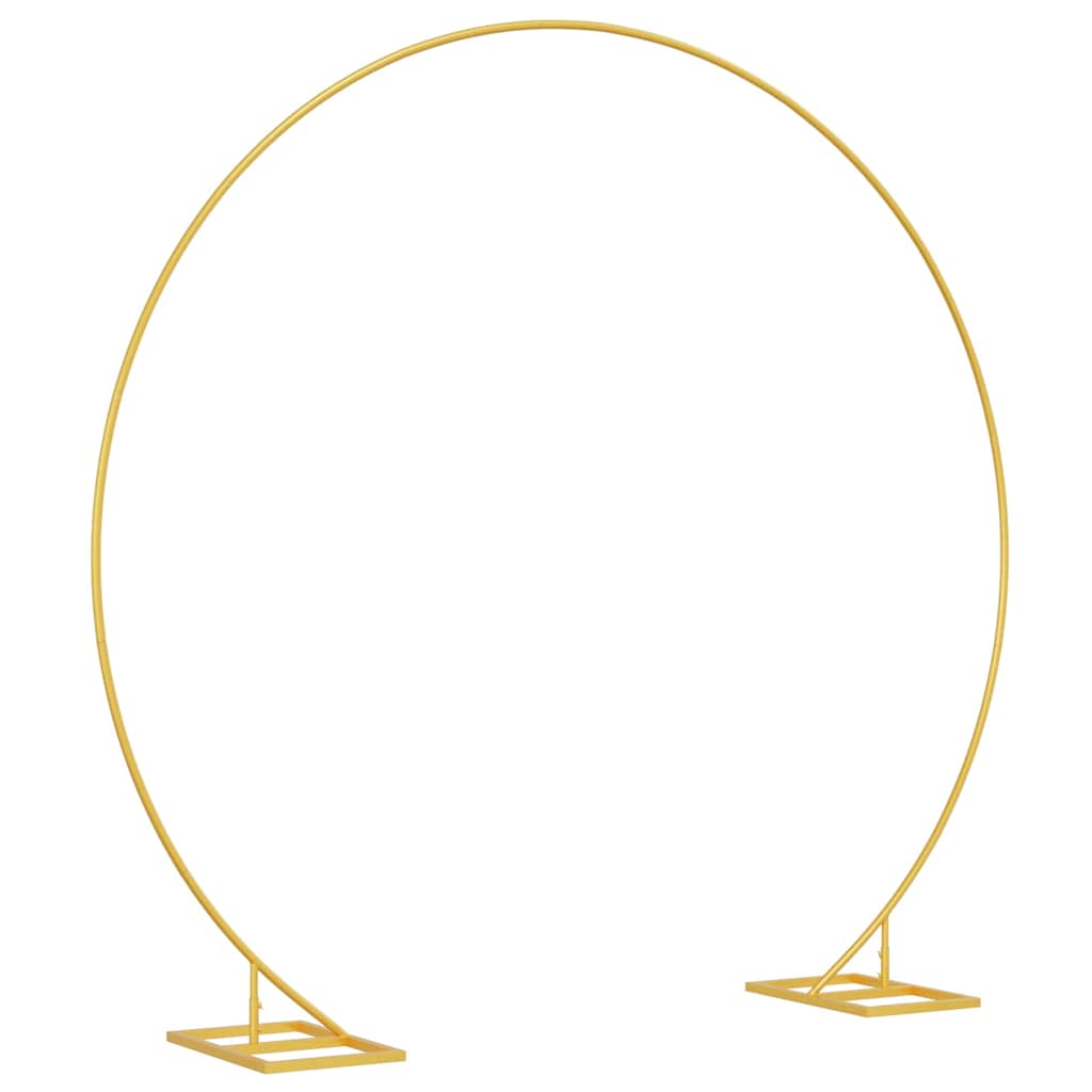Arco Nuziale Oro 220 x 45 x 200 cm Acciaio